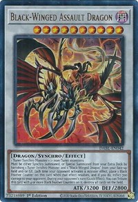 Black-Winged Assault Dragon #DABL-EN042