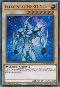 Elemental HERO Neos (Ultra Pharaoh's Rare) #MAMA-EN106