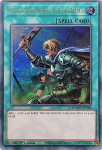 Reinforcement of the Army (Ultra Pharaoh's Rare) #MAMA-EN108