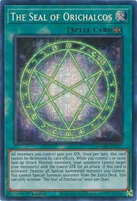 The Seal of Orichalcos (Ultra Pharaoh's Rare) #MAMA-EN111