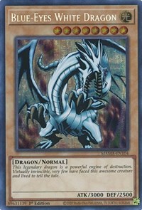 Blue-Eyes White Dragon (Secret Pharaoh's Rare) #MAMA-EN104