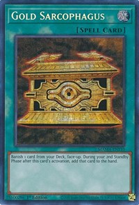 Gold Sarcophagus (Secret Pharaoh's Rare) #MAMA-EN110