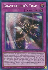 Gravekeeper's Trap (Secret Pharaoh's Rare) #MAMA-EN029