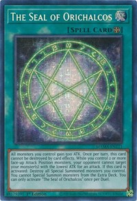 The Seal of Orichalcos (Secret Pharaoh's Rare) #MAMA-EN111