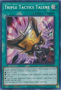 Triple Tactics Talent (Secret Pharaoh's Rare) #MAMA-EN090