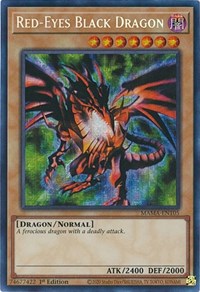Red-Eyes Black Dragon (Secret Pharaoh's Rare) #MAMA-EN105