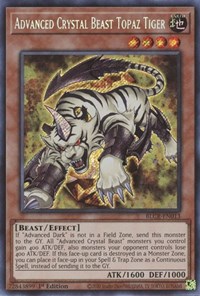 Advanced Crystal Beast Topaz Tiger #BLCR-EN013