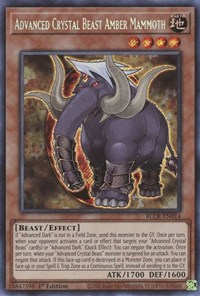 Advanced Crystal Beast Amber Mammoth #BLCR-EN014