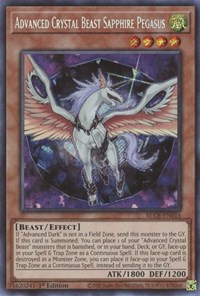 Advanced Crystal Beast Sapphire Pegasus #BLCR-EN016