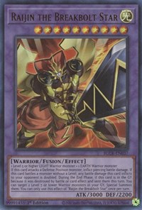 Raijin the Breakbolt Star #BLCR-EN037
