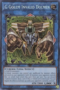 G Golem Invalid Dolmen #BLCR-EN044