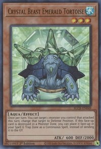 Crystal Beast Emerald Tortoise #BLCR-EN049