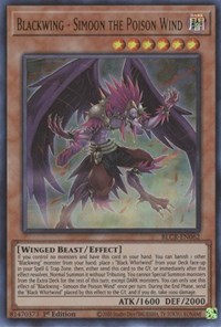 Blackwing - Simoon the Poison Wind #BLCR-EN062