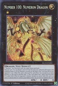 Number 100: Numeron Dragon #BLCR-EN084