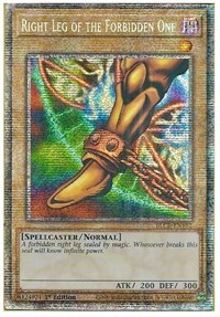 Right Leg of the Forbidden One (Starlight Rare) #BLCR-EN102