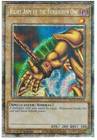 Right Arm of the Forbidden One (Starlight Rare) #BLCR-EN104