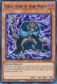 Ceruli, Guru of Dark World #SR13-EN015