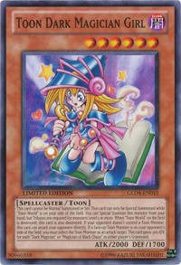 Toon Dark Magician Girl #GLD4-EN015