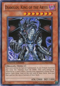 Diabolos, King of the Abyss #GLD4-EN018