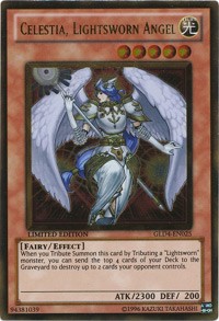 Celestia, Lightsworn Angel #GLD4-EN025