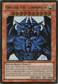 Obelisk the Tormentor #GLD4-EN030