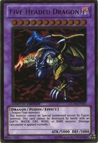Five-Headed Dragon #GLD4-EN031