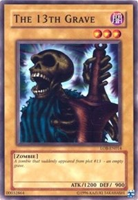 The 13th Grave #LOB-EN014