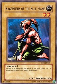 Kagemusha of the Blue Flame #LOB-EN028