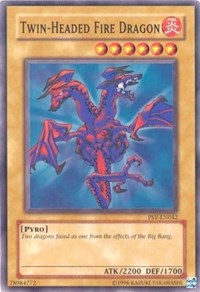 Twin-Headed Fire Dragon #PSV-EN042