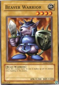 Beaver Warrior #LOB-EN064
