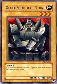 Giant Soldier of Stone #LOB-EN068