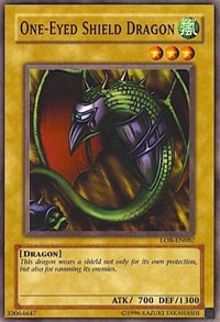 One-Eyed Shield Dragon #LOB-EN087