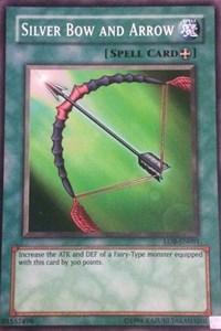 Silver Bow and Arrow #LOB-EN091