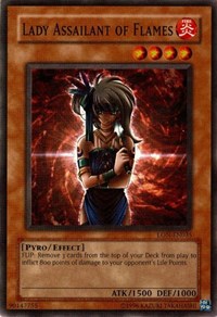 Lady Assailant of Flames #LON-EN035