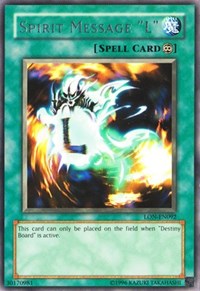 Spirit Message "L" #LON-EN092