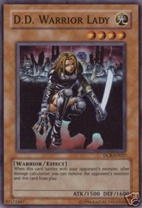 D.D. Warrior Lady #DCR-EN027