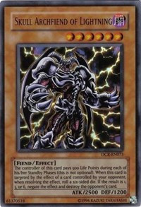 Skull Archfiend of Lightning #DCR-EN073