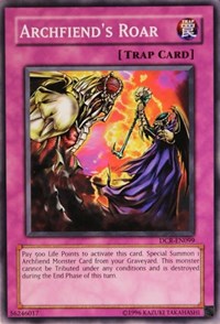 Archfiend's Roar #DCR-EN099