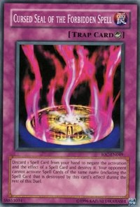 Cursed Seal of the Forbidden Spell #IOC-EN049