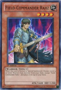 Field-Commander Rahz #YS11-EN018