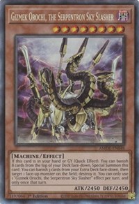 Gizmek Orochi, the Serpentron Sky Slasher (CR) #AMDE-EN048