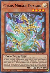 Chaos Mirage Dragon #PHHY-EN013