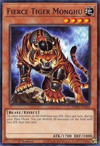 Fierce Tiger Monghu #PHHY-EN024