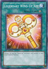 Legendary Wind-Up Key #GENF-EN053