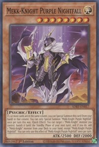 Mekk-Knight Purple Nightfall #SDBT-EN017