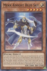 Mekk-Knight Blue Sky #SDBT-EN018