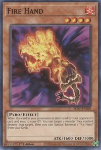 Fire Hand #SDBT-EN020