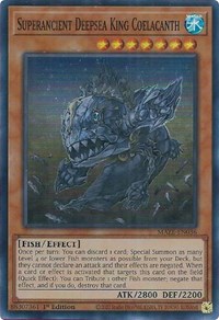 Superancient Deepsea King Coelacanth #MAZE-EN036