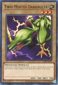 Two-Mouth Darkruler #LOB-EN030