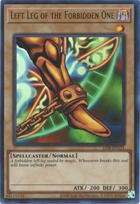 Left Leg of the Forbidden One #LOB-EN121
